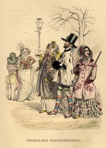 Grandville, Jean-Jacques - Bürgerliche Kleiderfreiheit