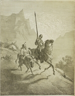 DorÃ©, Gustave - Illustration für das Buch Don Quijote von M. de Cervantes