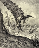 DorÃ©, Gustave - Illustration für das Buch Don Quijote von M. de Cervantes