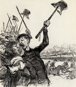 Daumier, Honoré - Ratapoil und sein Generalstab