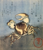 Kunisada (Toyokuni III.), Utagawa - Eine Krabbe
