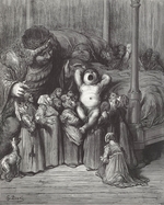 Doré, Gustave - Illustration für das Buch Gargantua und Pantagruel von Rabelais