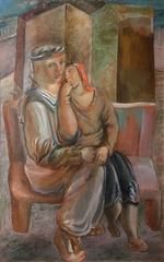 Pakulin, Wjatscheslaw Wladimirowitsch - Matrose mit Mädchen