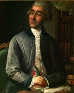Klipekow (Klepikow), Alexei Fjodorowitsch - Porträt des Schriftstellers Wassili Grigoriewitsch Ruban  (1742-1795)