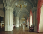 Juschkow, Fjodor Ossipowitsch - Der Gotische Saal des Winterpalastes in Sankt Petersburg