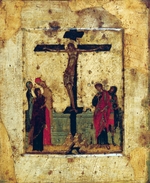 Byzantinische Ikone - Die Kreuzigung