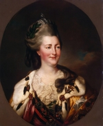 Brompton, Richard - Porträt der Kaiserin Katharina II. (1729-1796)