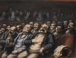 Daumier, Honoré - Parkettplatz