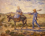 Gogh, Vincent, van - Morgen. Auf dem Weg zur Arbeit