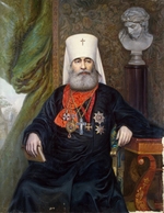 Karelin, Andrei Andreewitsch - Porträt des Metropoliten Antonius von Sankt Petersburg (1846-1912)