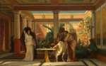 Boulanger, Gustave Clarence Rodolphe - Der Probesaal im Hause eines Dichters der römischen Antike