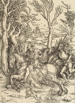 Dürer, Albrecht - Ritter und Landsknecht