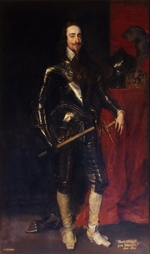 Dyck, Sir Anthonis van - Porträt des Königs Karl I. von England, Schottland und Irland (1600-1649)