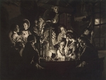 Green, Valentine - Das Experiment mit dem Vogel in der Luftpumpe (Nach Joseph Wright of Derby)