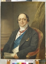 Krüger, Franz - Porträt des Grafen Alexander Kuschelew-Besborodko (1800-1855)
