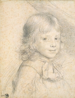 La Mare-Richart, Florent de - Porträt des Philippe de Savoie als Kind