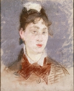 Manet, Édouard - Junge Frau in einer Volantbluse