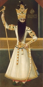 Mihr Ali - Porträt von Fath Ali Shah (1797-1834)