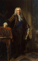 Van Loo, Jean Baptiste - Porträt des Robert Walpole, 1st Earl of Orford (1676-1745), erster Premierminister Großbritanniens