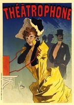 Chéret, Jules - Théâtrophone (Plakat)