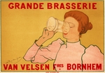 Rassenfosse, Armand - Grande Brasserie Van Velsen (Werbeplakat)
