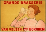 Rassenfosse, Armand - Grande Brasserie Van Velsen (Werbeplakat)