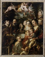 Jordaens, Jacob - Selbstbildnis mit Geschwister und Verwandten