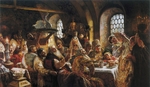 Makowski, Konstantin Jegorowitsch - Hochzeitsfest einer Bojarenfamilie