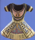 Bakst, Léon - Original Kleid von Blauem Gott zum Ballett Der blaue Gott von R. Hahn