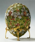 Perchin, Michail Jewlampiewitsch, (Fabergé-Werkstatt) - Das Klee-Ei