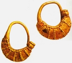 Gold von Troja, Schatz des Priamos - Ohrringe
