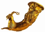 Antike Juwelenkunst - Rhyton in Form eines Ziegenbocks (Schatz aus Panagjurischte)