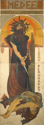 Mucha, Alfons Marie - Medea