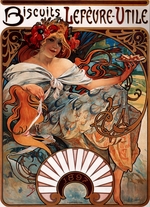 Mucha, Alfons Marie - Biscuits Lefevre-Utile