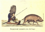 Terebenew, Iwan Iwanowitsch - Französischer Reisender im Jahr 1812