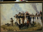 Wereschtschagin, Wassili Wassiljewitsch - Napoleon Bonaparte auf der Anhöhe von Borodino