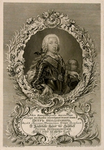 Sokolow, Iwan Alexejewitsch - Porträt von Thronfolger Peter III. Fjodorowitsch von Russland (1728-1762)