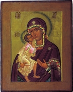 Russische Ikone - Gottesmutter Feodorowskaja