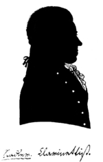 Unbekannter Künstler - Porträt von Klarinettist Anton Stadler (1753-1812)