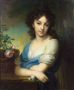 Borowikowski, Wladimir Lukitsch - Porträt von Jelena Alexandrowna Naryschkina (1785-1855)