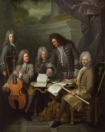 Bouys, André - Michel de La Barre und andere Musikanten