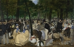 Manet, Édouard - Musik im Tuileriengarten
