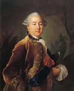 Argunow, Iwan Petrowitsch - Porträt von Graf Pjotr Borissowitsch Scheremetew (1713—1788)
