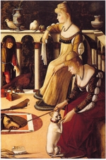 Carpaccio, Vittore - Zwei venezianische Damen auf dem Balkon