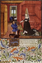 Eyck (d'Eyck), Barthélemy, van - Miniatur aus der Teseida von Boccaccio