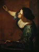 Gentileschi, Artemisia - Selbstbildnis (Die Allegorie der Malerei)