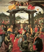 Ghirlandaio, Domenico - Die Anbetung der Könige