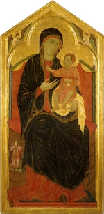 Guido da Siena - Thronende Maria mit dem Kinde