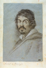 Leoni, Ottavio Maria - Porträt von Michelangelo Merisi da Caravaggio