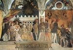 Mantegna, Andrea - Der Hof der Gonzaga (Freskenzyklus in der Camera degli Sposi im Palazzo Duccale in Mantua)